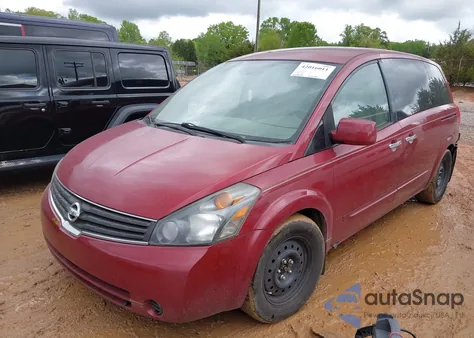 2007 Nissan Quest 3.5 z USA, uszkodzony, nr VIN 5N1BV28U77N129245